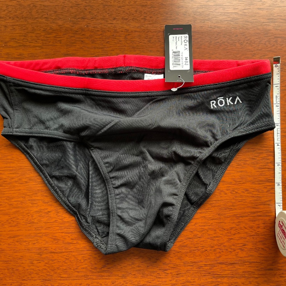 Roka 34 (L) Men's Elite Racer Black/Retro Red